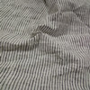 pre-washed 100% pure linen stripe fabric