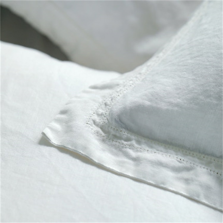 Wholesale Nice Quality Dyed or Original 100% Hemp Bed Linen for OEM