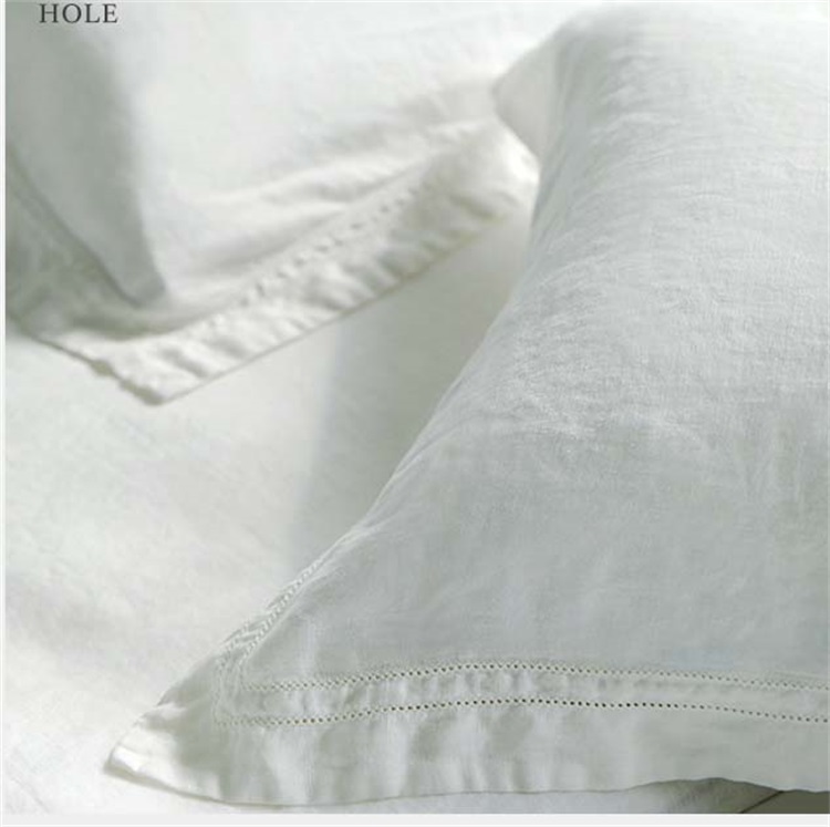Wholesale Nice Quality Dyed or Original 100% Hemp Bed Linen for OEM